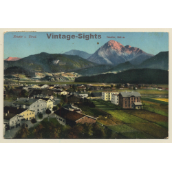 Reutte i. Tirol / Austria: Partial View With Taneller (Vintage PC 1911)