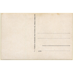 Hausham: Heimatkapelle Gebrüder Saurer & Sohn / Zither - Harp (Vintage RPPC ~1930s)