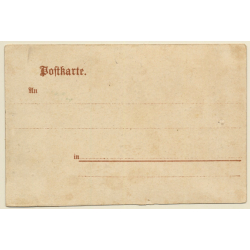 Photographer Takes Picture Of Family In Black Forest Garb (Vintage PC 1900s)