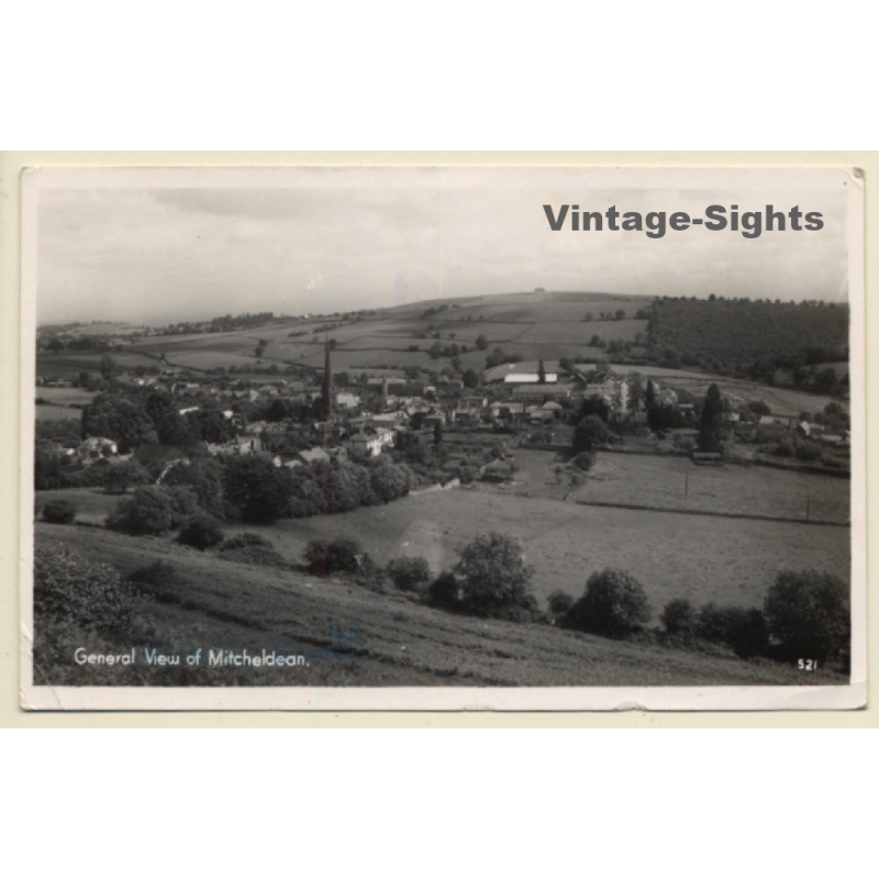 Gloucestershire / United Kingdom: General View Of Mitcheldean  (Vintage RPPC)