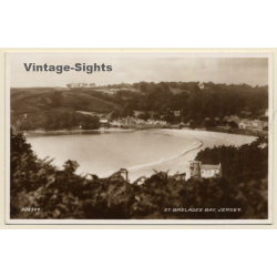 Jersey / United Kingdom: St. Brelades Bay  (Vintage RPPC)