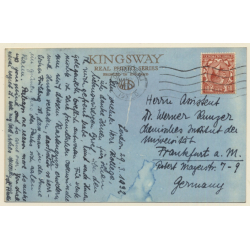 London / UK: Old Houses, Holborn - Entrance Staple Inn (Vintage RPPC 1932)