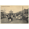 Sussex / UK: Bandstand, W., Worthing - Promenade (Vintage PC 1911)