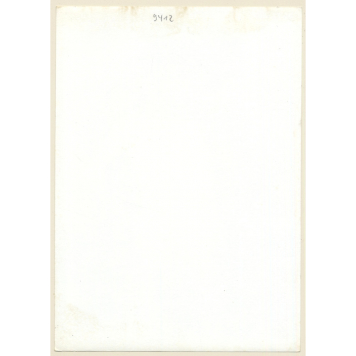 Rear View: Semi Nude Woman In Tank Top / Butt (Vintage Photo GDR ~1980s)