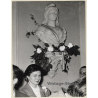 Ingrid Bergman In Front Of Bust (Vintage Press Photo 1950s/1960s)
