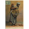 Maghreb: Bédouine Portant Son Enfant / Ethnic - Risqué (Vintage LL. PC 1910s)