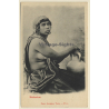 Maghreb: Chubby Bedouine With Water Jug / Ethnic - Risqué (Vintage PC 1900s)