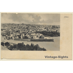 Hama / Syria: View Over Town  - Panorama (Vintage PC 1900s)