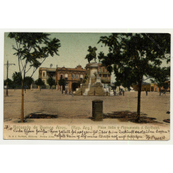 Buenos Aires / Argentina: Plaza Italia Y Monumento Á Garibaldi (Vintage Postcard: 1906)