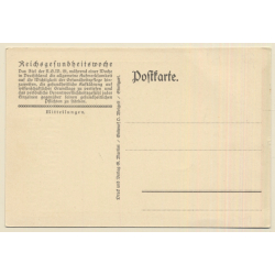D.Weigelt: Reichsgesundheitswoche 18.-25. April 1926 (Vintage Artist PC)