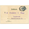 Das Postwesen: Botenpost Des Mittelalters (Vintage PC Litho 1900)
