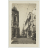 Buenos Aires / Argentina: Calle Suipacha (Vintage Postcard B/W)