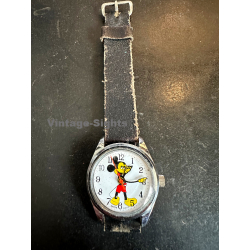 Vintage Mickey Mouse Wristwatch Walt Disney - Swiss Movement (Not Working)