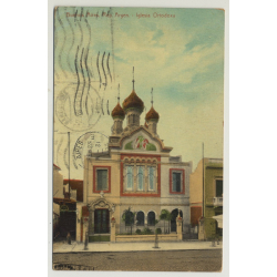 Buenos Aires / Argentina: Iglesia Ortodoxa (Vintage Postcard: 1921)