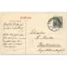 Stuttgart / Germany: Hasenbergsteige (Vintage PC 1906)