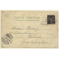 Paris / France: Le Pont Alexandre III - Exposition Universelle (Vintage PC Litho 1900)