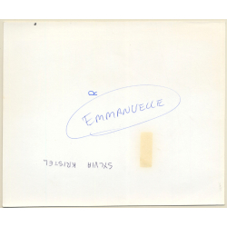 Sylvia Kristel: Emmanuelle (Vintage Movie Still Photo 1974)