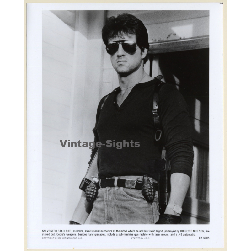Sylvester Stallone: Cobra *2 (Vintage Movie Still Photo 1986)