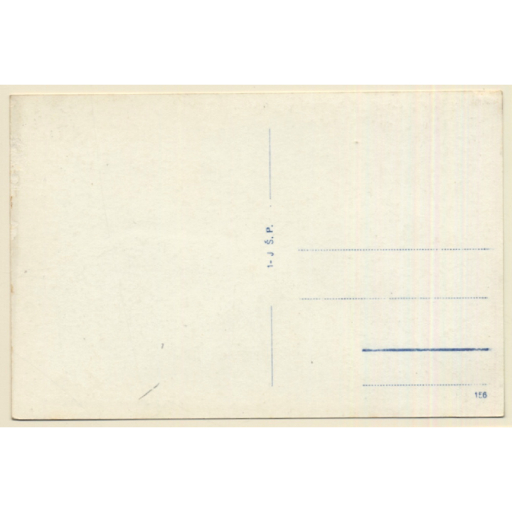 Pardubice - Pardubitz / Czechia: Partial View (Vintage RPPC ~1940s)