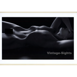 Artistic Erotic Study: Slim Nude Female Lying On Her Back (Large Digital Photo Print 29...