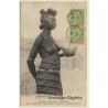 Afrique Occidentale: Soudan - Jeune Fille Sonrhai / Risqué - Ethnic Nude (Vintage PC 1907)