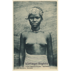 Afrique Occidentale Francaise: Type Somono / Risqué - Ethnic Nude (Vintage PC ~1910s)