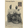 Senegal: Types Lébou - Native Family / Ethnic (Vintage PC 1908)