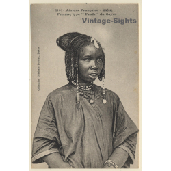 Senegal: Femme Type Peulh Du Cayor / Afrique Francaise (Vintage PC 1910s)