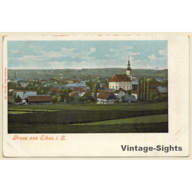 Eibau (Sachsen) / Germany: Total View (Vintage PC 1900)