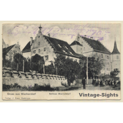 Baden Württemberg / Germany: Schloss Wachendorf (Vintage PC 1910)