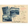 Weikersheim / Germany: Fürstl. Hohenlohe-Langenburg'sches Schloss (Vintage PC 1899)