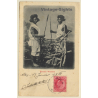 Africa: Somali Warriors / Spear - Ethnic (Vintage PC 1908)