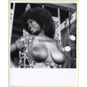 Erotic Study: Pretty Busty Dark-Skinned Semi Nude With Afro *3 (Vintage Photo KORENJAK 1970s/1980s)