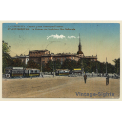 St. Petersburg / Russia: Chateau Des Ingenieurs Rue Sadowaja (Vintage PC 1913)
