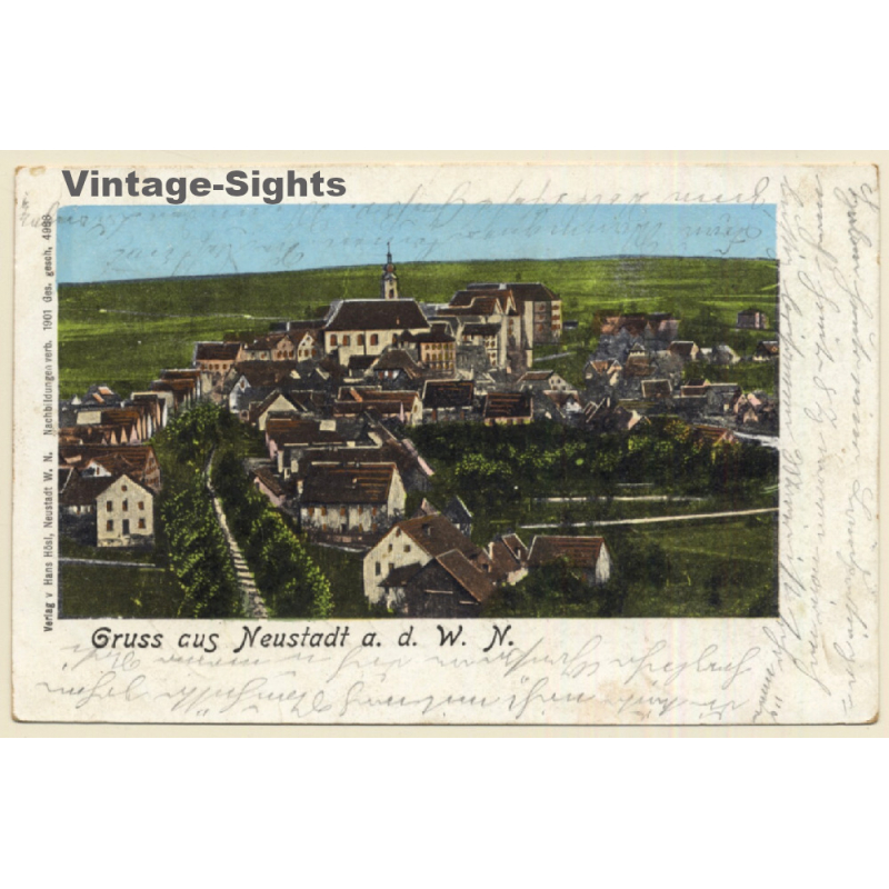 Neustadt an der Waldnaab: Total View (Vintage PC 1902)