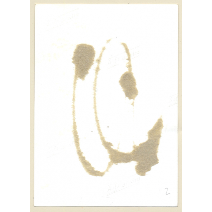 Topless Maid In Chain Bondage / Full Face Mask - BDSM (2nd Gen. Photo 1960s)