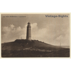 Germany: Insel Hiddensee Leuchtturm / Lighthouse (Vintage PC ~1920s)
