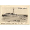 UK: Whitley Bay - St.Mary's Island - Lighthouse (Vintage PC 1904?)