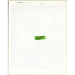 Lauren Bacall & Humphrey Bogart: Key Largo (Vintage Movie Still Photo ~1970s)