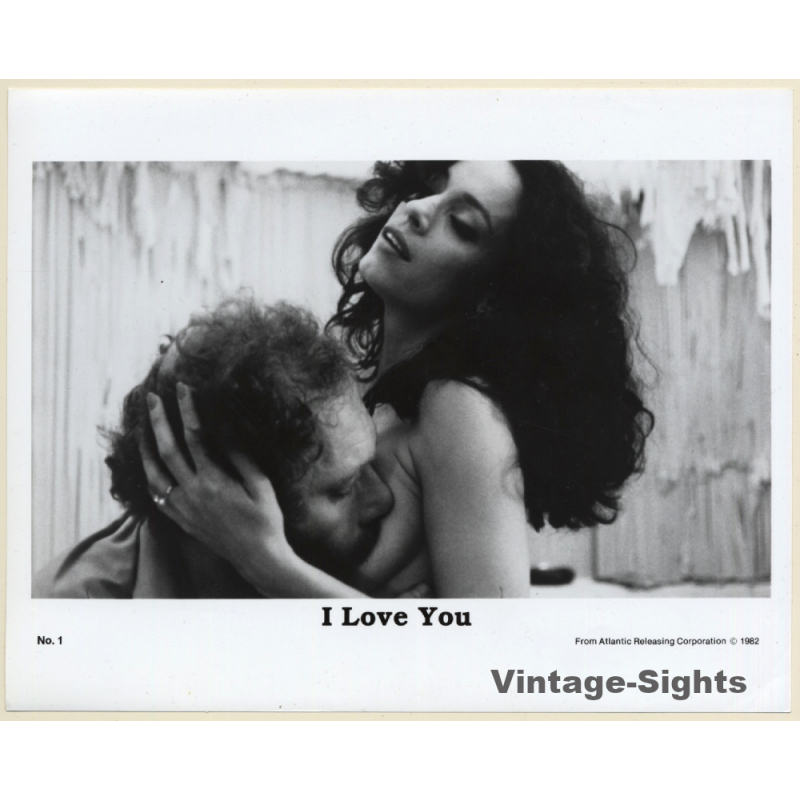 Paulo César Pereio & Sonia Braga: I Love You / Risqué (Vintage Movie Still Photo 1982)