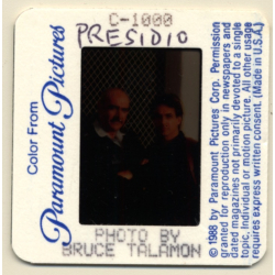 Sean Connery & Mark Harmon: Presidio (Vintage Press Diapositive 1988)