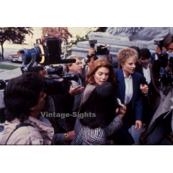 Jodie Foster & Kelly McGillis: The Accused (Vintage Press Diapositive 1988)