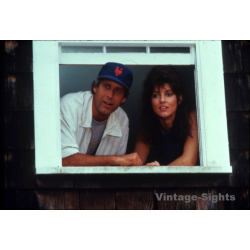 Chevy Chase & Madolyn Smith Osborne: Funny Farm (Vintage Press Diapositive 1988)
