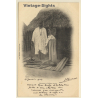 Africa: Femmes Et Enfant Nègres / Straw Hut - Ethnic (Vintage PC 1904)