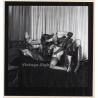 Darkhaired Latex Mistress Spanking Blonde Maid*3 / BDSM (Vintage Contact Sheet Photo 1970s)