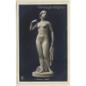 F. Heinemann: Anmut / Nude Sculpture (Vintage RPPC 1910s/1920s)