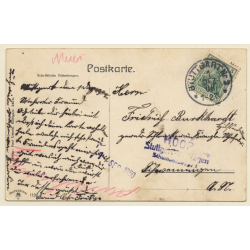 Stuttgart / Germany: Johanneskirche - Feuersee (Vintage PC 1908)