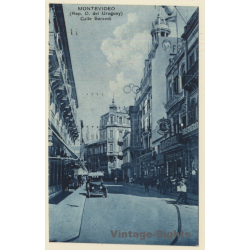 Montevideo / Uruguay: Calle Sarandi (Vintage PC 1924)