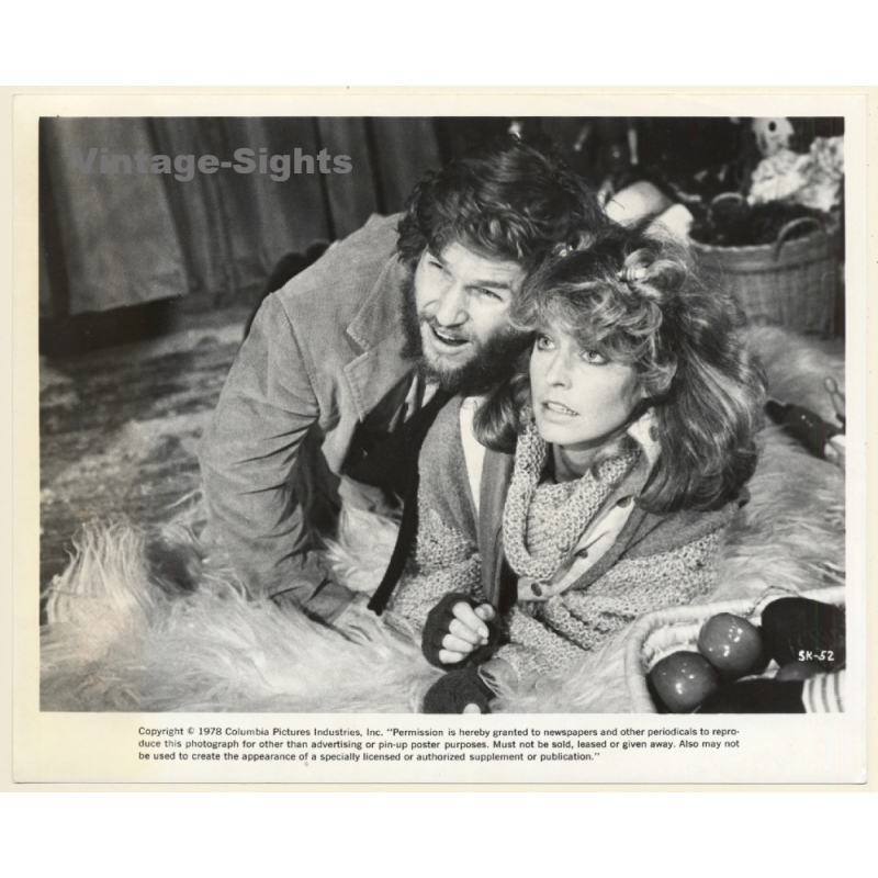 Farrah Fawcett / Jeff Bridges: Somebody Killed Her Husband / Movie Still (Vintage Photo 1978)