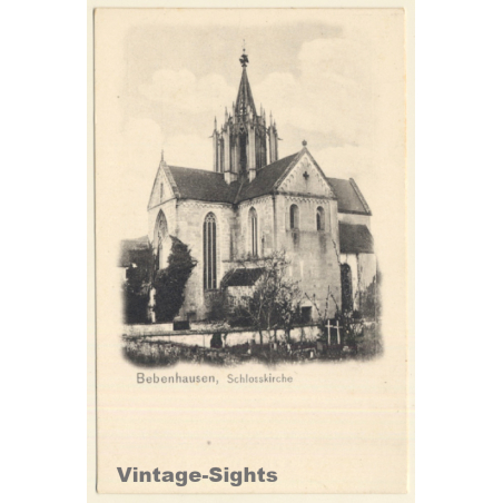 Bebenhausen / Germany: Schlosskirche (Vintage PC 1911)